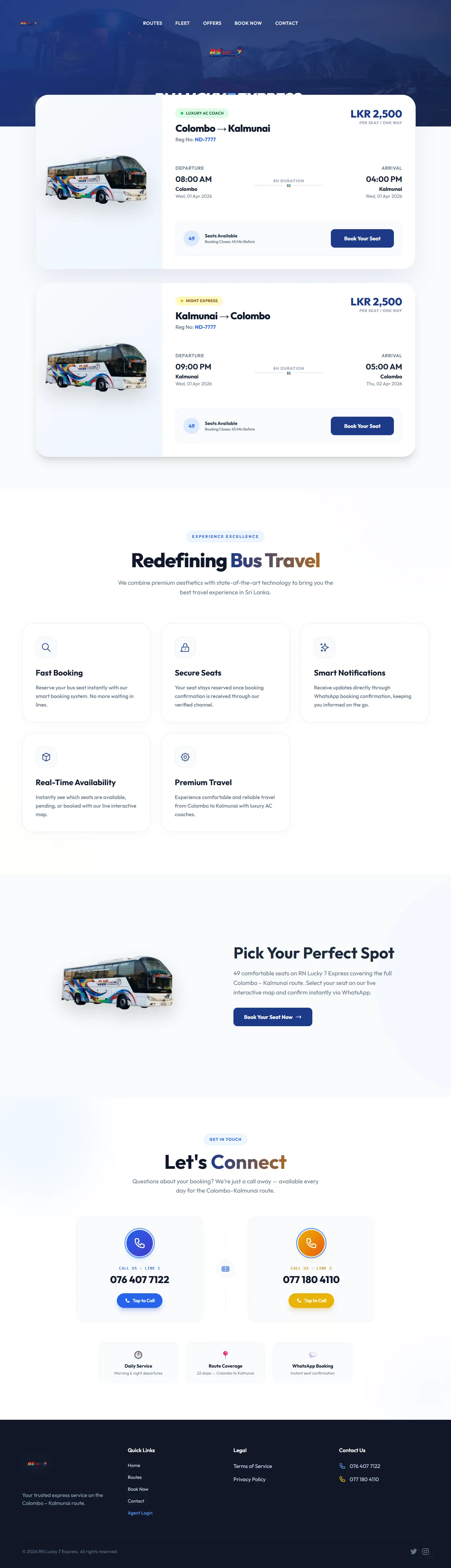 Bus Booking Platform